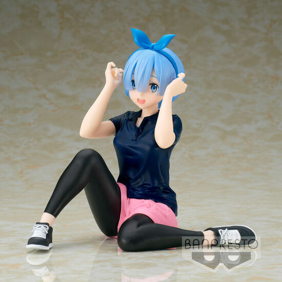 FIGURA REM TRAINING STYLE RELAX TIME RE:ZERO STARTING LIFE IN ANOTHER WORLD 14CM image 0