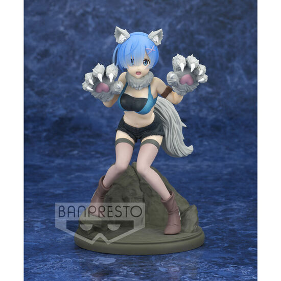 FIGURA RAM ESPRESTO MONSTER MOTIONS RE:ZERO STARTING LIFE IN ANOTHER WORLD 18M image 0