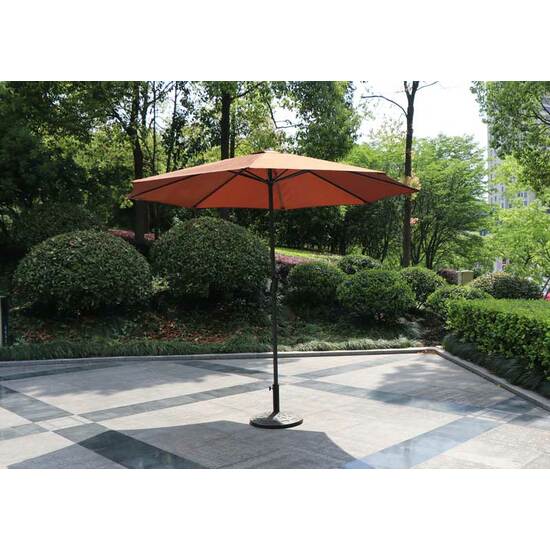 PARASOL 2.7 MTS. POLYESTER ALUMINIO image 0