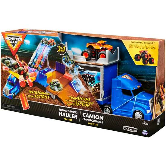 TRAILER TRANSFORMABLE MONSTER JAM image 0