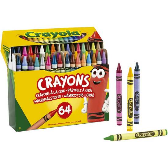 64 CERAS COLORES CRAYONS image 0