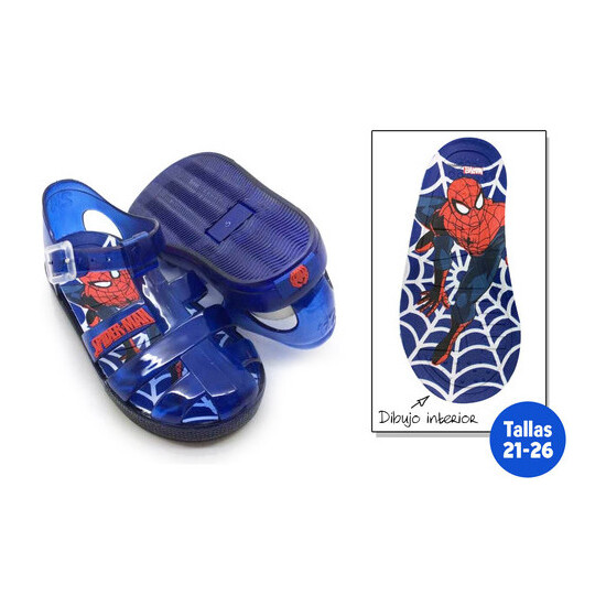 ZAPATILLAS VERANO INFANTIL SPIDERMAN TALLA 21 image 0