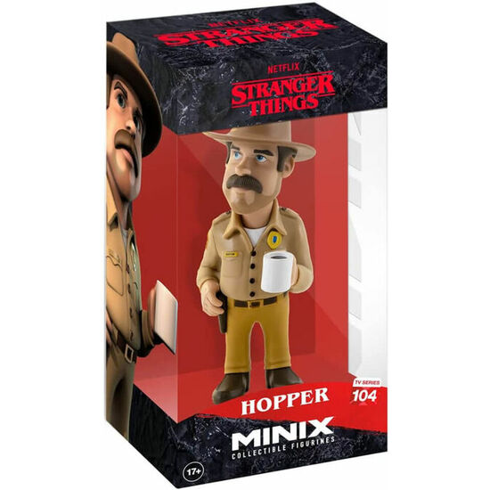 FIGURA MINIX HOPPER STRANGER THINGS 12CM image 0