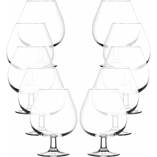 SET 10 COPAS BRANDY 67 CL CRISTAL COLECCIÓN BARWARE image 0