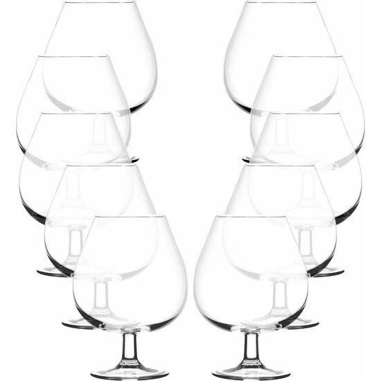 SET 10 COPAS BRANDY 67 CL CRISTAL COLECCIÓN BARWARE image 0