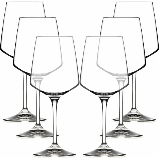 SET 6 COPAS VINO TINTO 46,3 CL CRISTAL COLECCIÓN WINE image 0