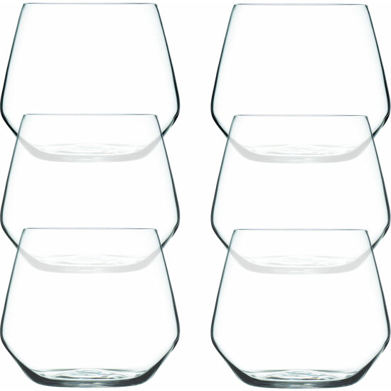 SET 6 VASOS DE AGUA 38 CL DE CRISTAL COLECCIÓN BARWARE image 0