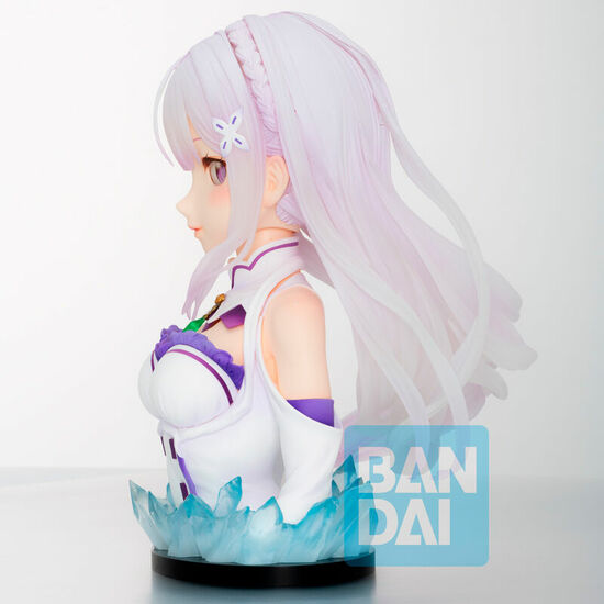 FIGURA ICHIBANSHO EMILIA MAY THE SPIRIT BLESS YOU RE:ZERO STARTING LIFE IN ANOTHER WORLD 23CM image 2