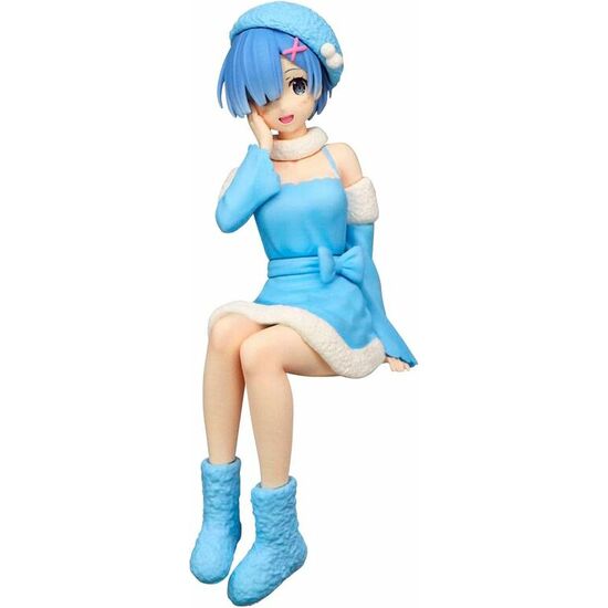 FIGURA REM SNOW PRINCESS RE:ZERO STARTING LIFE IN ANOTHER WORLD 14CM image 0