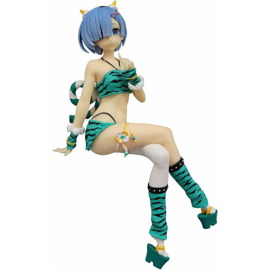 FIGURA NOODLE STOPPER REM DEMON COSTUME RE:ZERO STARTING LIFE IN ANOTHER WORLD 16CM image 0
