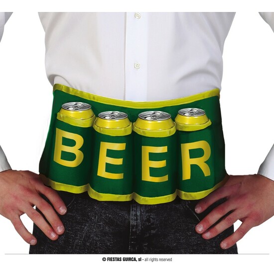 CINTURON PORTA CERVEZAS image 0