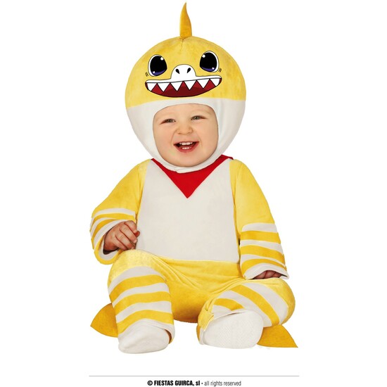 DISFRAZ BEBE BABY SHARK AMARILLO image 0