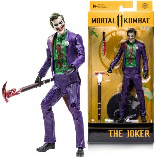 FIGURA THE JOKER MORTAL KOMBAT 18CM image 0