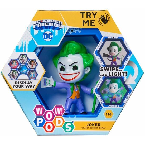 FIGURA LED WOW! POD JOKER DC COMICS image 0