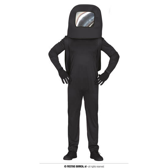 DISFRAZ ASTRONAUTA NEGRO 14-16 AÑOS image 0