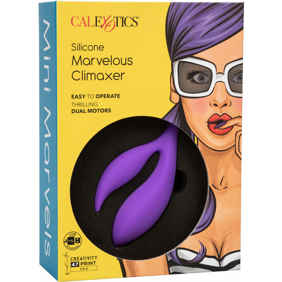 SILICONE MARVELOUS CLIMAXER - PURPLE image 1