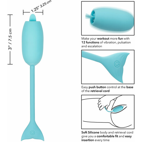 RECHARGEABLE KEGEL TEASER BLUE image 3