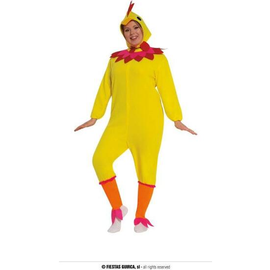 DISFRAZ GALLINA ADULTA XL 44-46 image 0