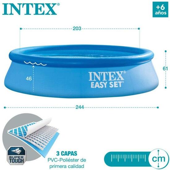 28106NP-PISCINA EASY SET D244X61 cm image 0