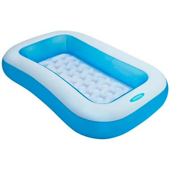 PISCINA BEBE HINCHABLE RECTANGULAR 166x100x28 cm -90 L image 0