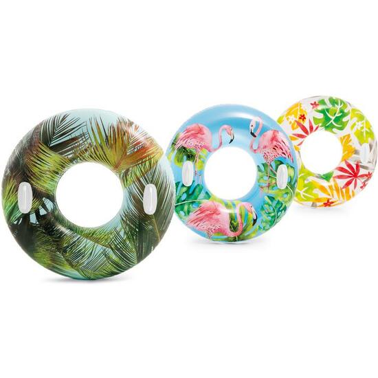 CIRCULAR HINCHABLE TROPICAL 97 CM. image 0