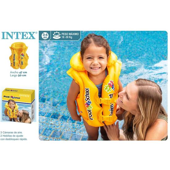 CHALECO HINCHABLE POOL SCHOOL 50X47 image 0