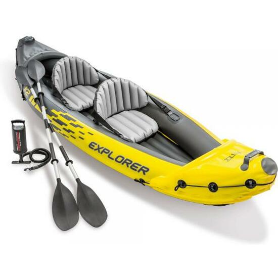 KAYAK EXPLORER K2 C/REMOS ALU Y BOMBA 312x91x51 cm | 2 pax image 0