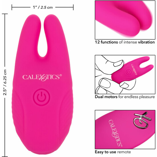 SILICONE REMOTE NIPPLE CLAMPS - PINK image 3