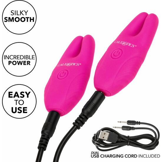 SILICONE REMOTE NIPPLE CLAMPS - PINK image 5