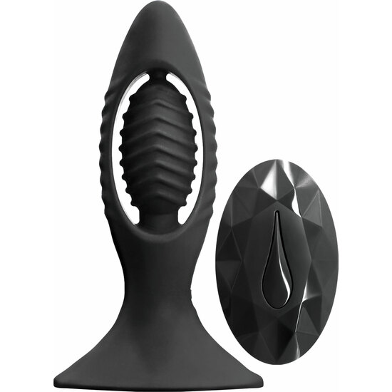 V2 BUTTPLUG BLACK image 0