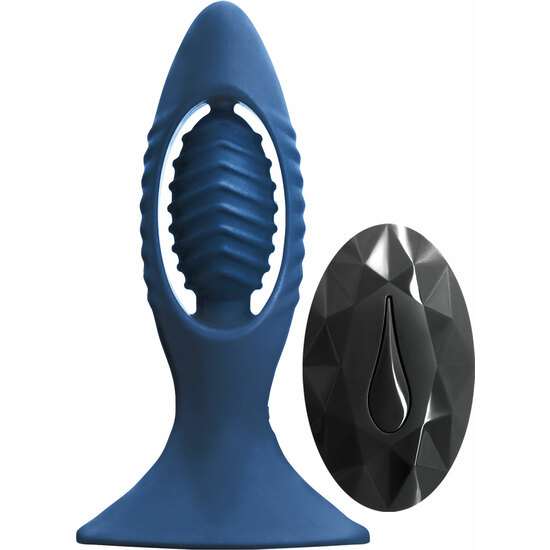 V2 BUTTPLUG BLUE image 0