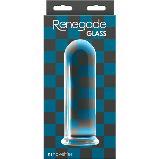 ROOK GLASS BUTTPLUG TRANSPARENT image 1