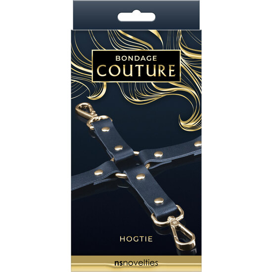 BONDAGE COUTURE HOG TIE - BLUE image 1