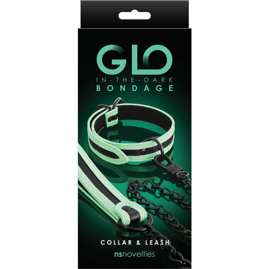 GLO COLLAR AND LEASH GLOW image 1