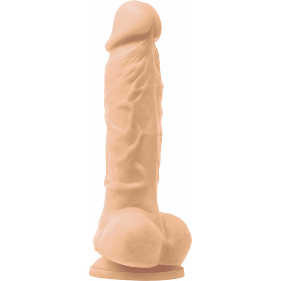 VIBRATING DILDO 5 INCH SKIN image 0