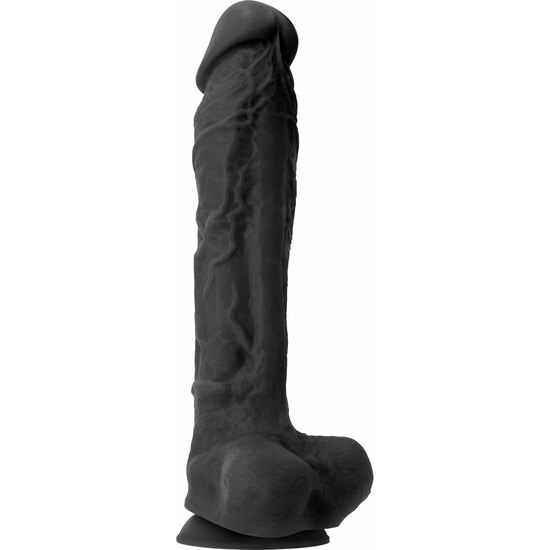 DILDO 10 INCH BLACK image 0