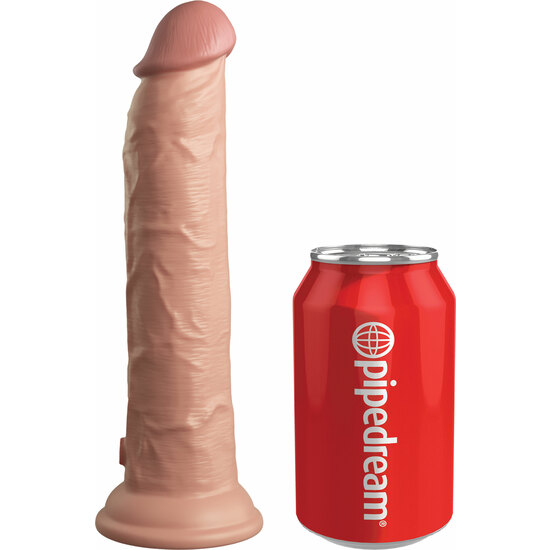 9 INCH 2 DENSITY SILICONE COCK - SKIN image 6