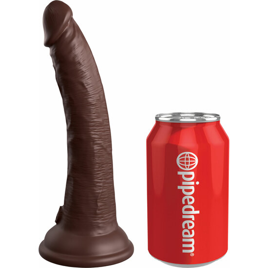 7 INCH 2 DENSITY VIBE COCK - BROWN image 5