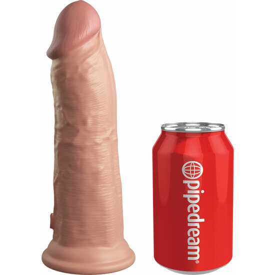 8 INCH 2 DENSITY VIBRATING COCK - SKIN image 5