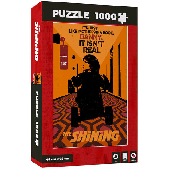 PUZZLE IT ISNT REAL THE SHINNING 1000PZS image 0