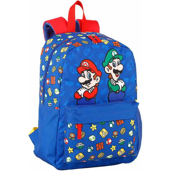 MOCHILA MARIO Y LUIGI SUPER MARIO BROS 41CM image 0