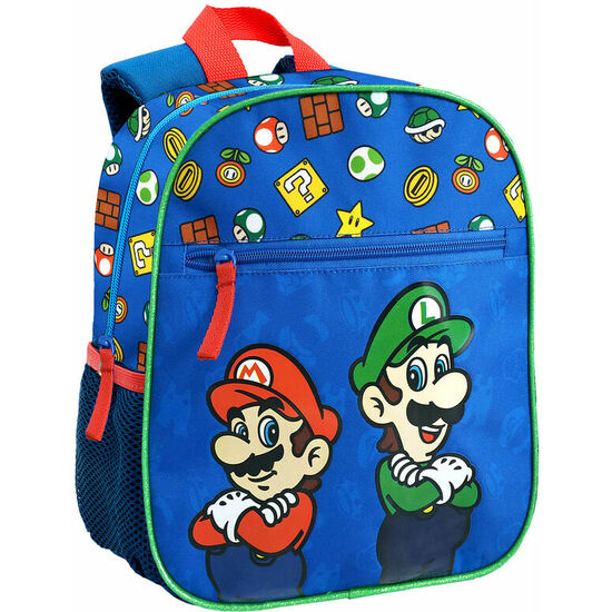 MOCHILA MARIO Y LUIGI SUPER MARIO BROS 28CM image 0