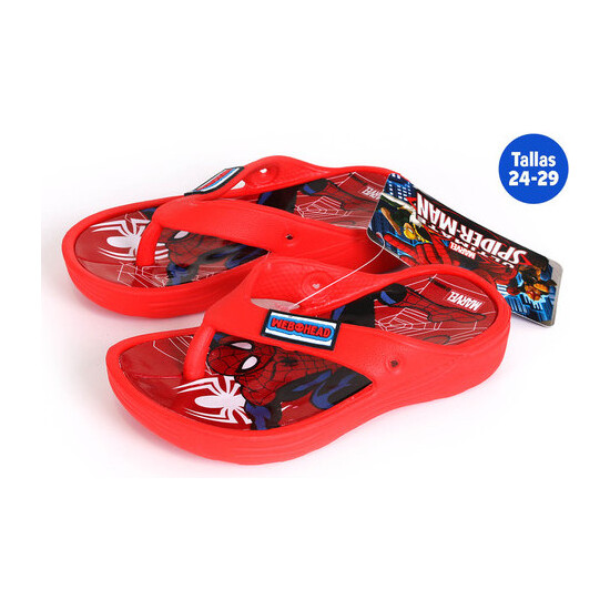 CHANCLAS VERANO INFANTILES SPIDERMAN TALLA 25 image 0