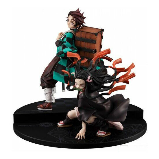 FIGURA KAMADO BROTHER AND SISTER PRECIOUS G.E.M. SERIES DEMON SLAYER KIMETSU NO YAIBA 17CM image 2