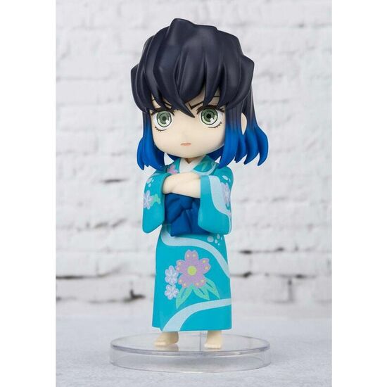 BLISTER 3 FIGURAS FIGUARTS MINI ENTERTAINMET DISTRICT DEMON SLAYER KIMETSU NO YAIBA 9CM image 2