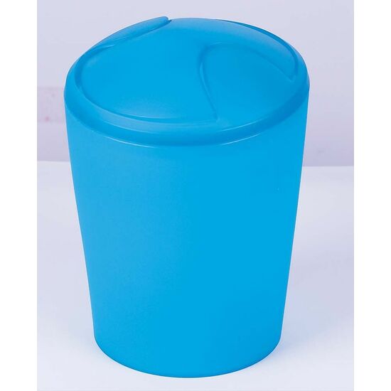 CUBO DE BASURA SPIRELLA COLECCIÓN MOVE COLOR AZUL EFECTO HELADO (5L) image 0