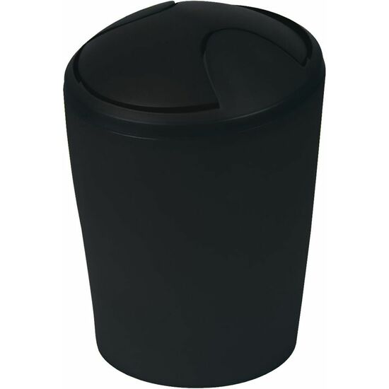 CUBO DE BASURA SPIRELLA COLECCIÓN MOVE COLOR NEGRO (5L) image 0