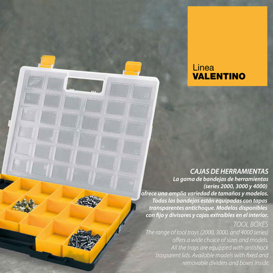 CAJA DE POLIPROPILENO 39X31 H 25 MM PARA ORGANIZADOR DE PLÁSTICO ART PLAST DE 12 COMPARTIMENTOS L 180 X P 128 X H 32 MM image 2