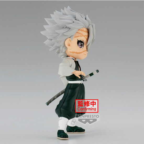 FIGURA SANEMI SHINAZUGAWA DEMON SLAYER KIMETSU NO YAIBA Q POSKET 14CM image 1