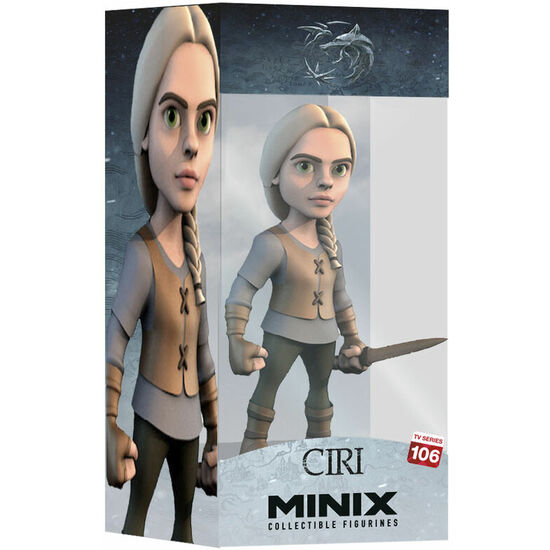 FIGURA MINIX CIRI THE WITCHER 12CM image 0